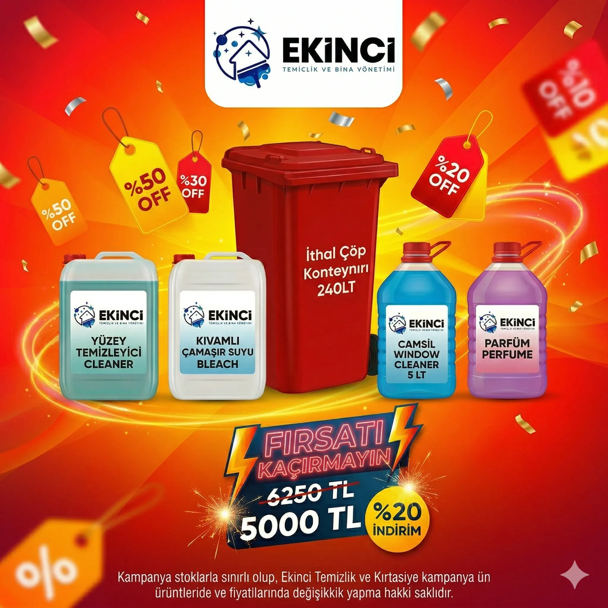 Apartman Temizlik Paketi Gold